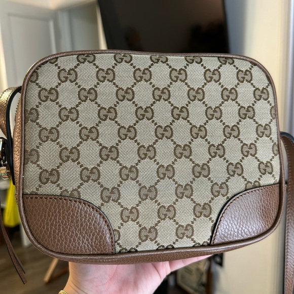 GUCCI Bree crossbody bag canvas - Picture 1 of 9